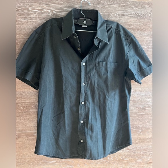 Dolce & Gabbana black women button down short sleeve size 36 Small Vinta… - Picture 1 of 7